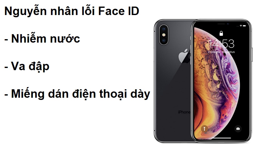 Nguyên nhân khiến iPhone XS Max lỗi Face ID