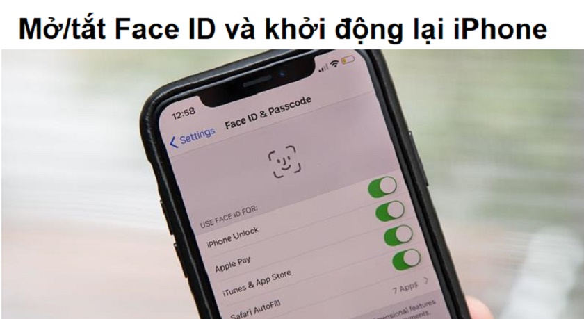 Cách fix lỗi Face ID trên iPhone X, Xr, Xs, Xs Max hiệu quả - Ảnh 2