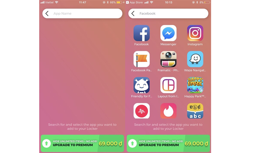 Ẩn ảnh, video, app, tệp tin trên iPhone bằng ứng dụng Locker - Ảnh 2