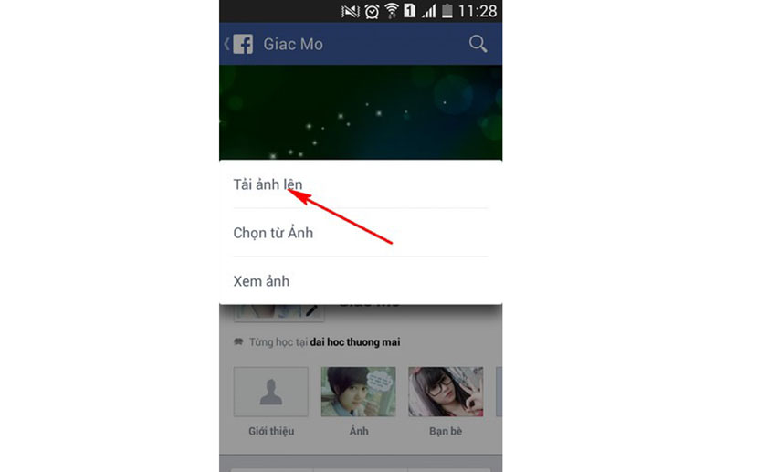 Cách thay avatar mà không ai biết với Facebook trên điện thoại  Facebook