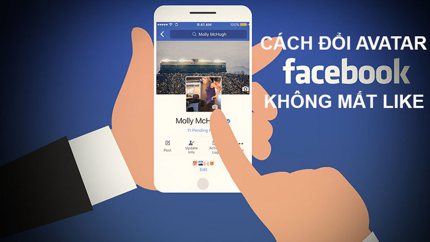 Hướng dẫn cách đặt video làm Avatar Ảnh đại diện trên Facebook