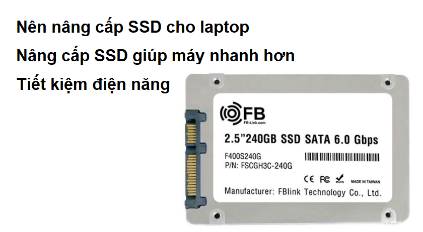 Có nên nâng cấp SSD cho laptop