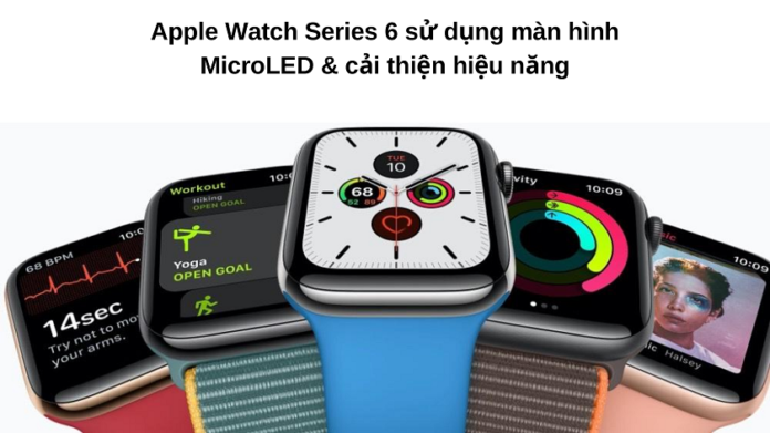 hiệu năng cải thiện trên Apple Watch Series 6