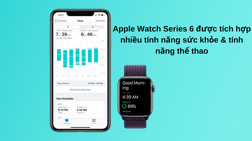 một số tính năng nổi bật có trên Apple Watch Series 6