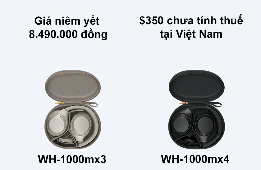 Giá bán Sony wh-1000xm4 bao nhiêu