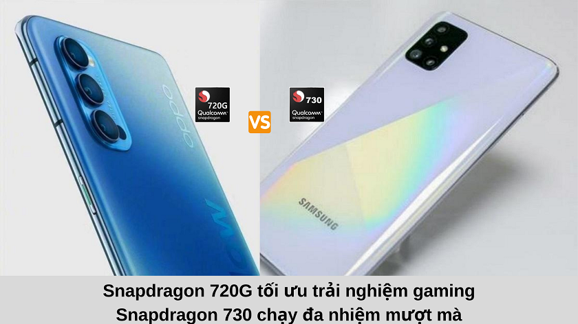 So sánh hiệu năng Oppo Reno 4 vs Samsung A71