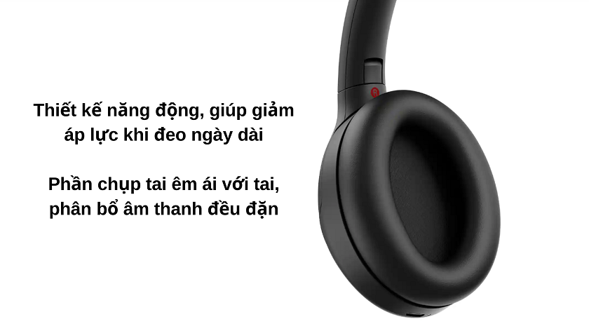 thiết kế tai nghe chụp tai sony wh-1000xm4