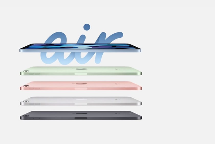iPad Air 4 có nhiều lựa chọn màu sắc