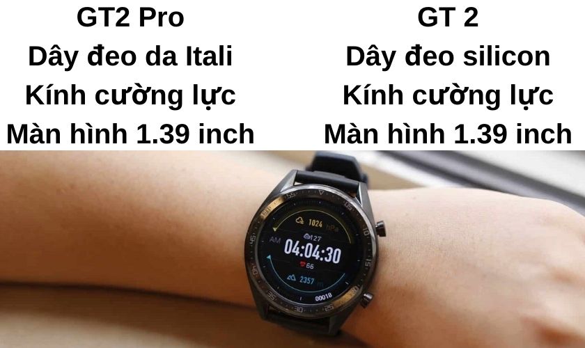 Huawei Watch GT 2 Pro và GT 2