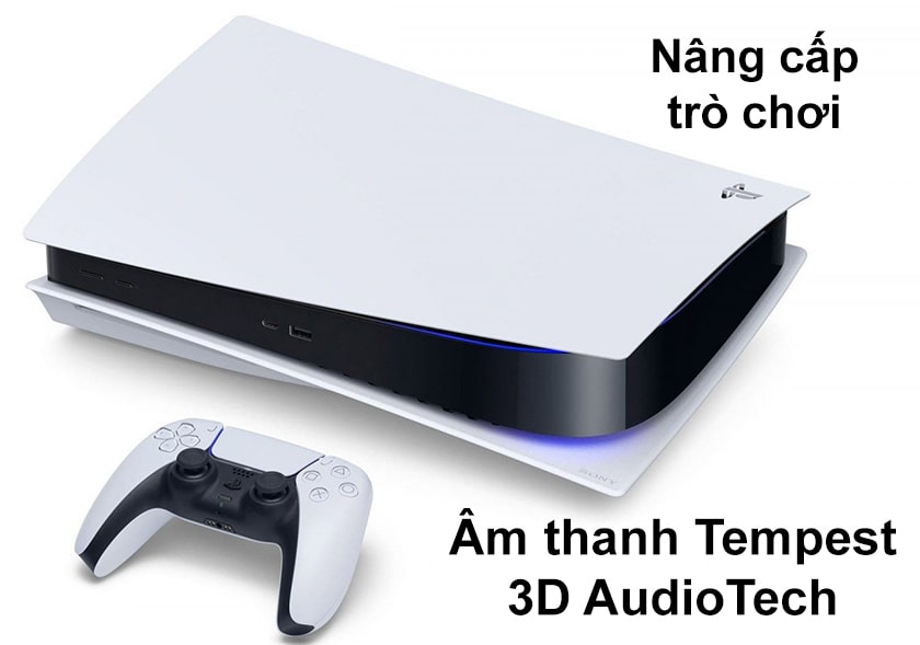 Nâng cấp nhiều trò chơi mới, âm thanh Tempest 3D AudioTech trên PS5
