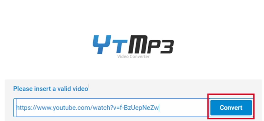 Tải video YouTube sang MP3 bằng ytmp3.cc