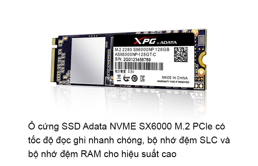 Ổ cứng SSD Adata NVME SX6000 M.2 PCle: