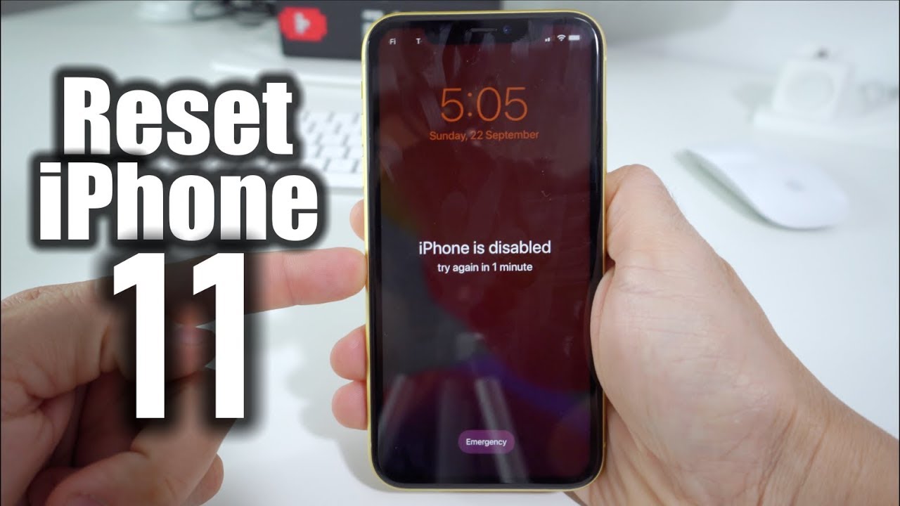 Cách reset iPhone 11 12 (Pro, Pro Max, Mini) đơn giản