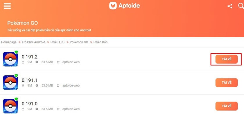 Tải File APK từ CHPlay từ Aptoide.com - Ảnh 5