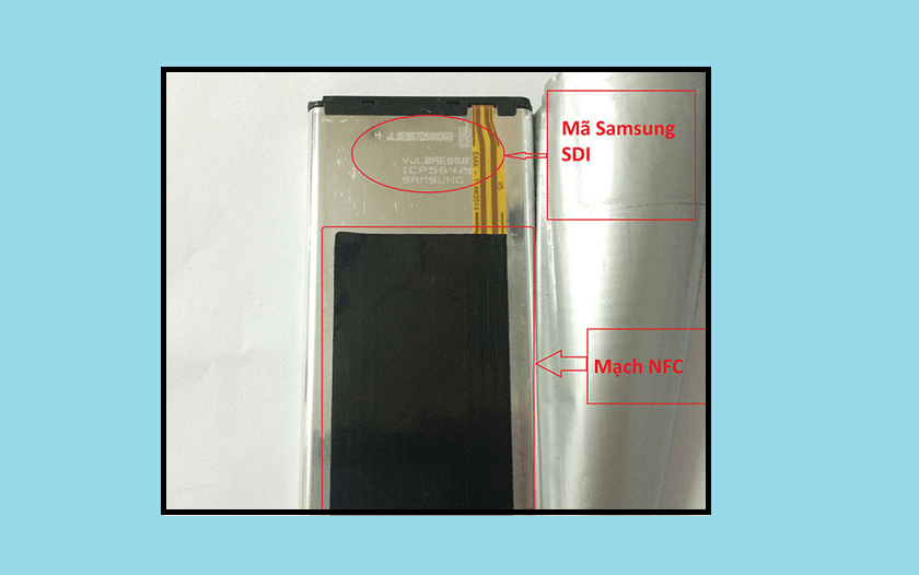 Pin Samsung Note 8 chính hãng