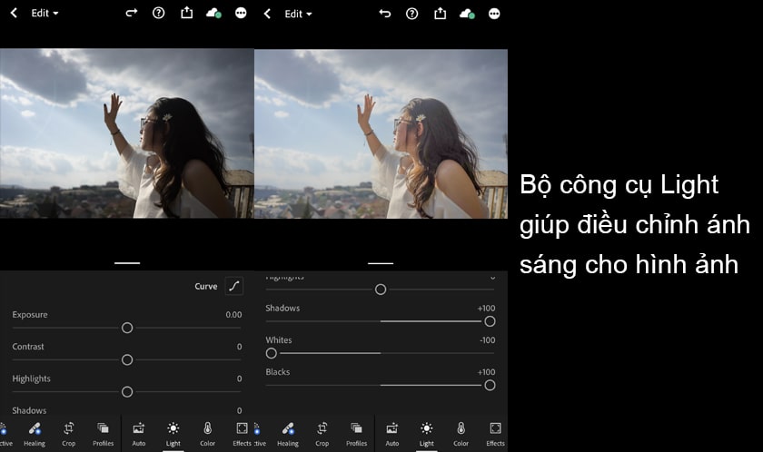 Tuyệt vời Công thức chỉnh ảnh bầu trời Lightroom và Snapseed