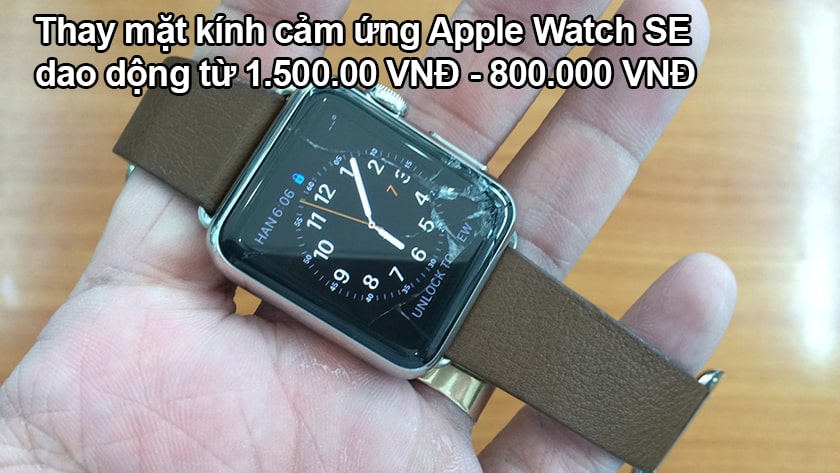 Bảng giá thay mặt kính cảm ứng Apple Watch SE