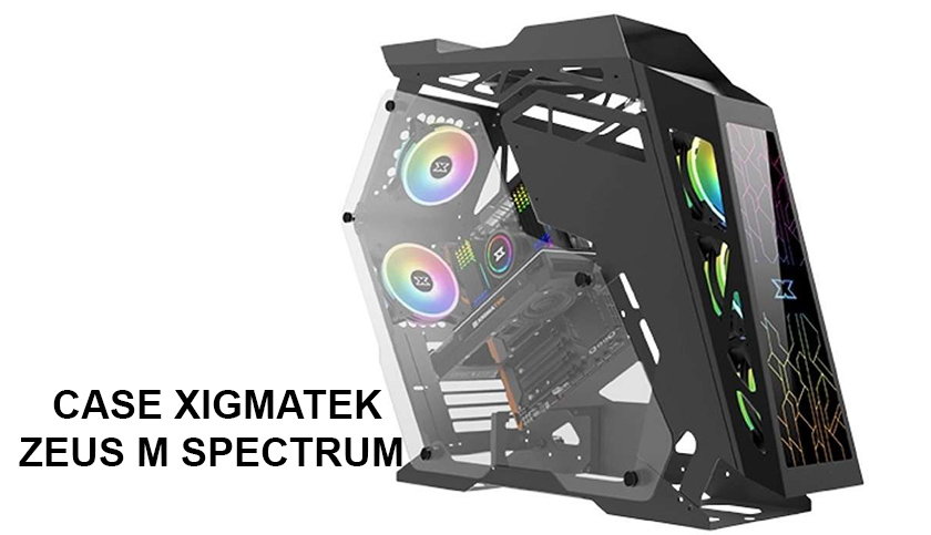 case máy tính Xigmatek Zeus M Spectrum