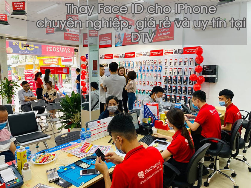 Thay Face ID cho iPhone chuyên nghiệp, giá rẻ và uy tín tại Điện Thoại Vui