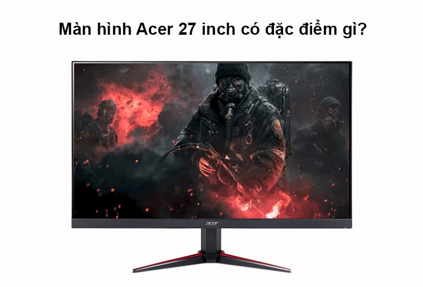 Màn hình Acer có khả năng hiển thị rõ nét