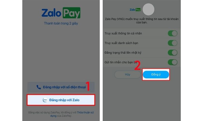 Cách đăng ký Zalo Pay bằng Zalo