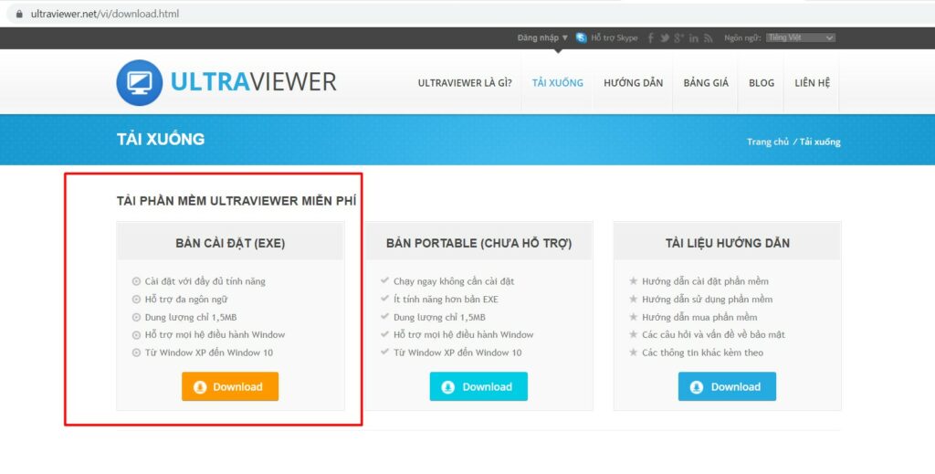 Tải Ultraviewer | Download Ultraviewer miễn phí mới nhất