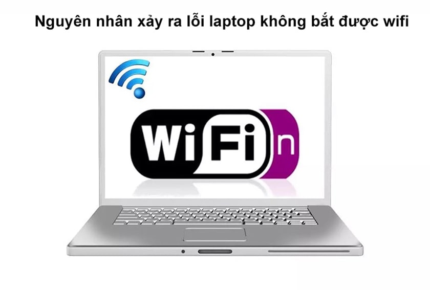The reason why the laptop can't catch wifi