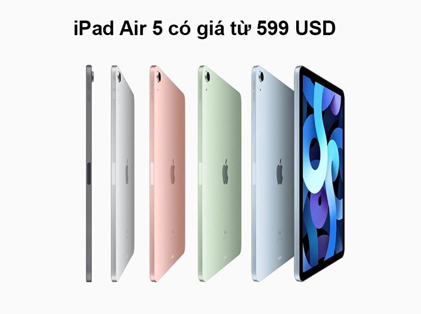 iPad Air 5 giá bao nhiêu?