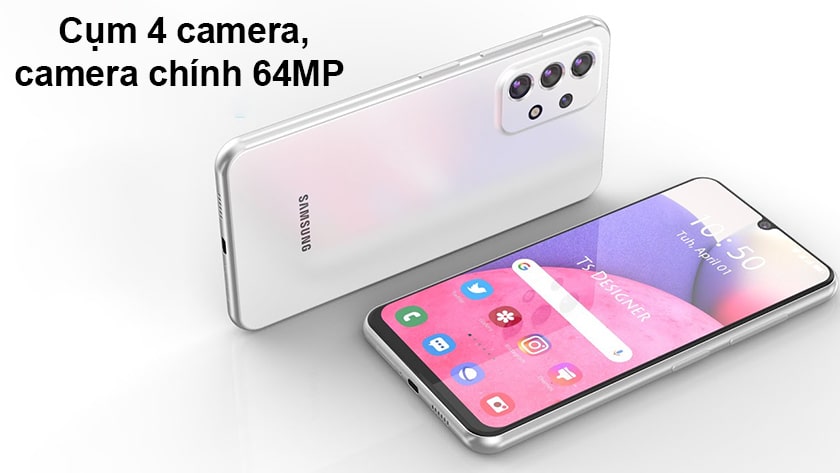 Camera Samsung Galaxy A33 có độ phân giải cao