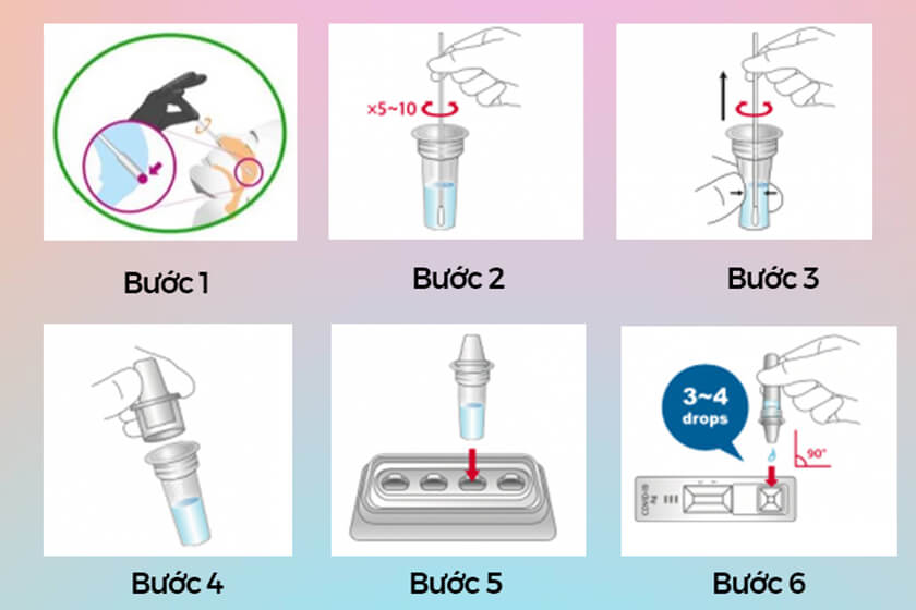 Cách sử dụng test nhanh BioCredit Rapigen Covid-19 Ag