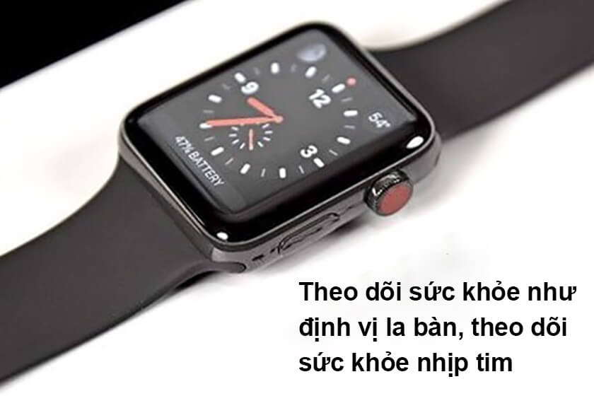 Apple Watch theo dõi sức khỏe tốt