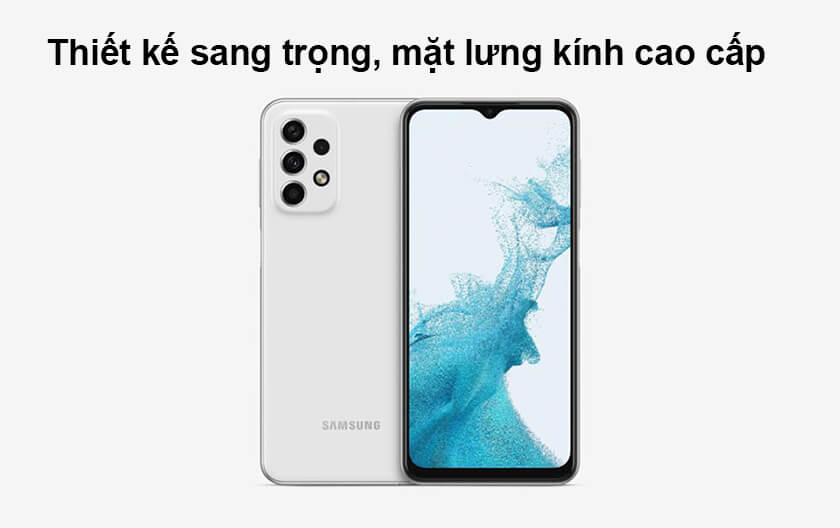 Thiết kế Samsung Galaxy A23 có gì mới