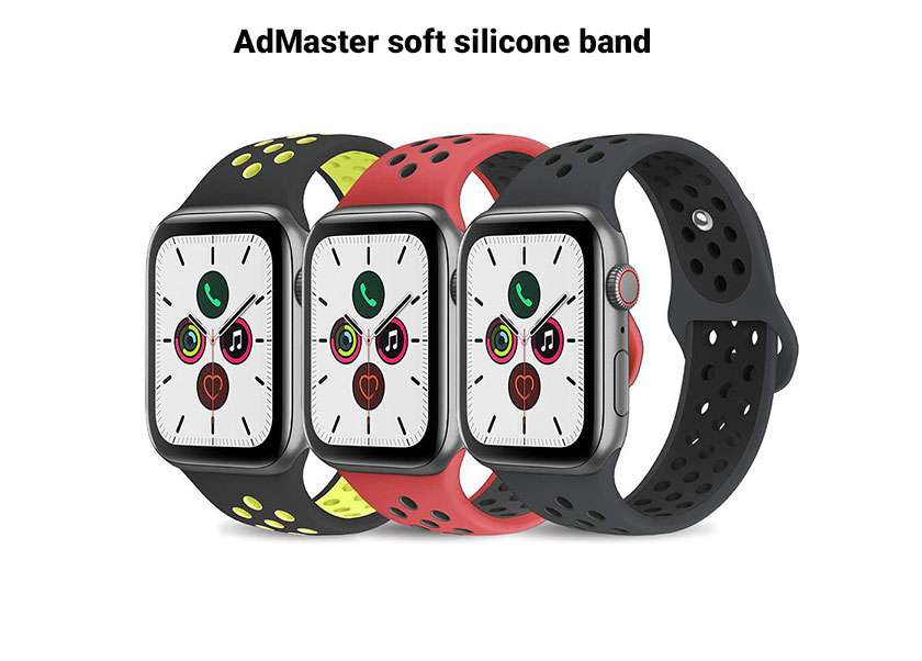 Dây đeo AdMaster Soft Silicone Band