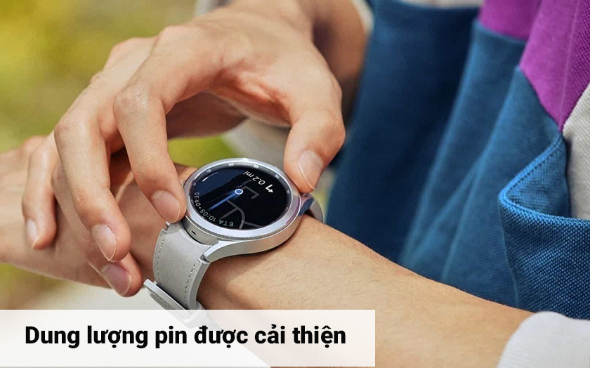 Galaxy Watch 5 Active có dung lượng pin vượt trội
