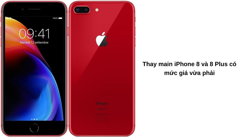 Thay main iPhone 8 và 8 Plus giá bao nhiêu tiền?