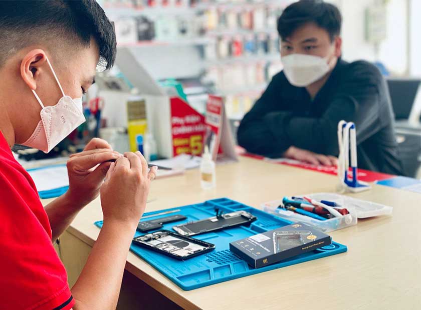Khai trương cửa hàng sửa điện thoại - laptop tại Vũng Tàu 