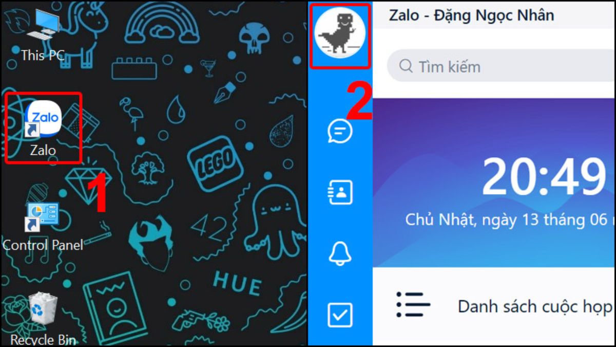 Hướng dẫn xóa hình đại diện Zalo trên điện thoại iPhone Android