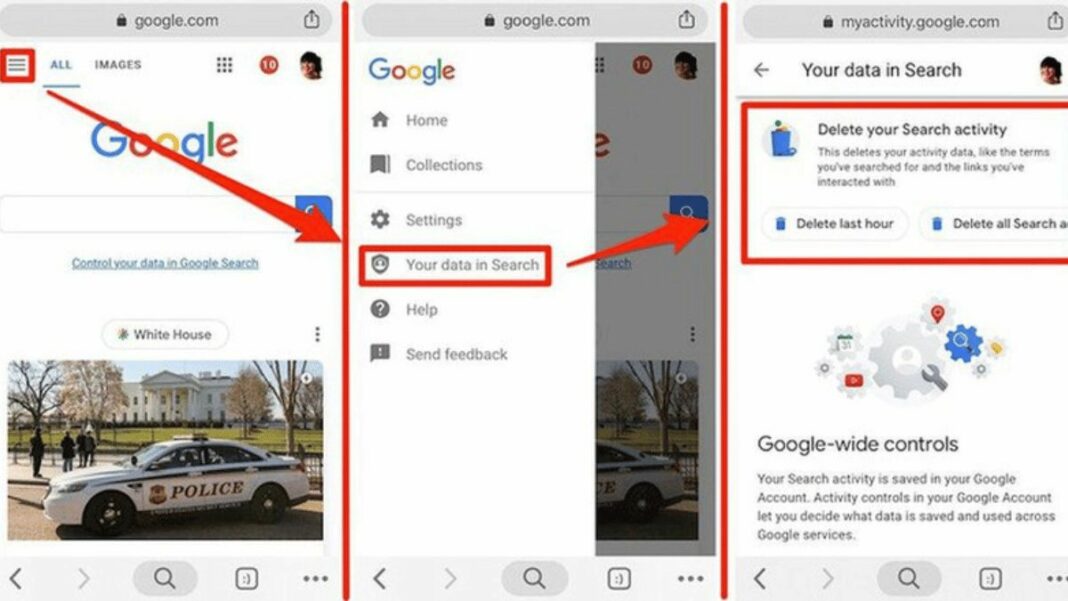 Cach Xoa Lich Su Tim Kiem Tren Google