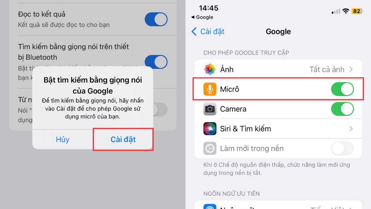 Hướng dẫn cách bật và tắt OK Google trên điện thoại iPhone