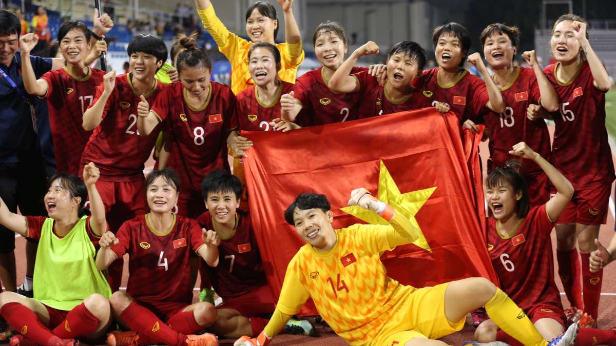Việt Nam xếp vị trí thứ bao nhiêu về số lần vô địch bóng đá tại Seagame?