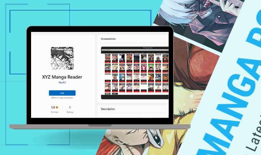  Ứng dụng đọc truyện tranh miễn phí XYZ Manga Reader