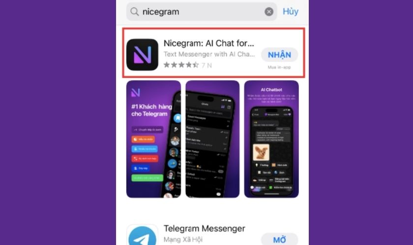 Tải Nicegram miễn phí trên điện thoại