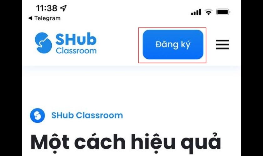 Cách đăng ký SHub Classroom dành cho học sinh