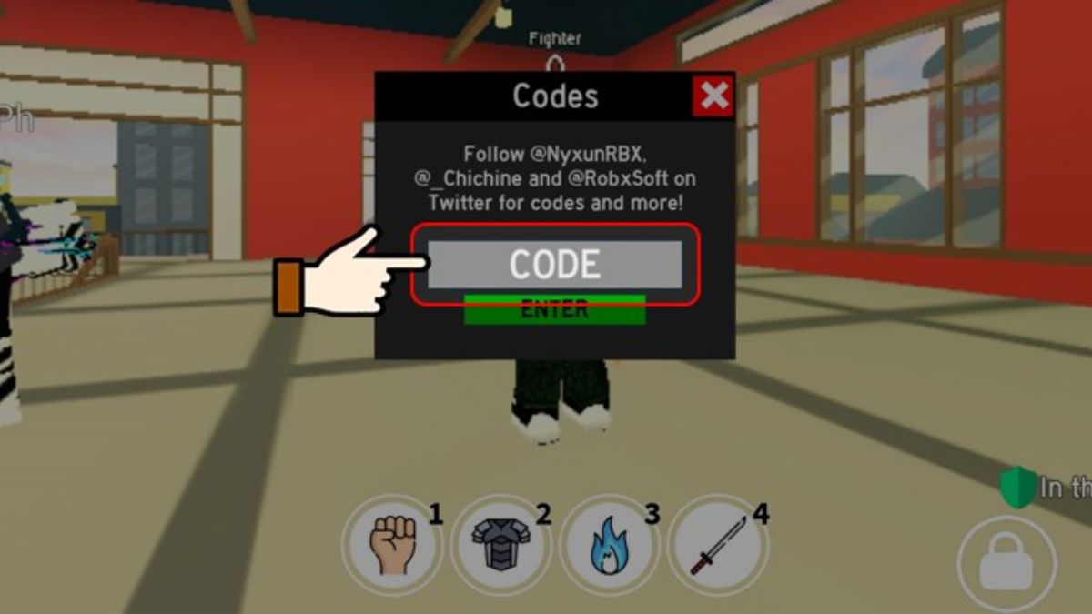 Nhấn vào phần Code trong cửa sổ hiện ra