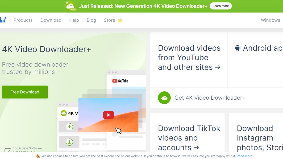Download video Youtube sử dụng phần mềm 4K Video Downloader