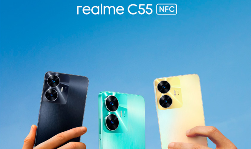 Điện thoại Realme C55 thiết kế đẹp