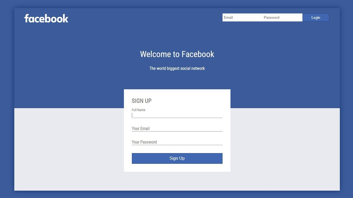 Để đăng ký Facebook cần có gì?