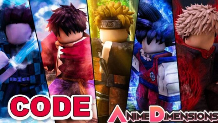 Code Anime Dimensions mới nhất và cách nhập