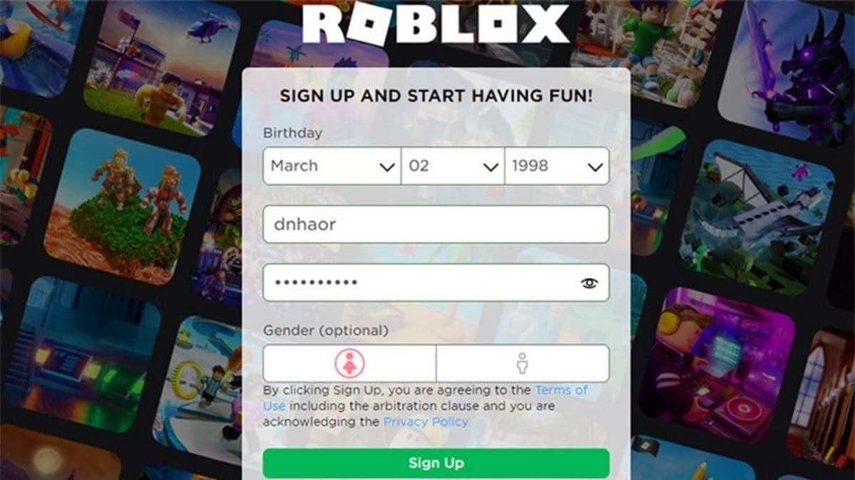 Tham khảo cách tạo tài khoản đăng nhập Roblox siêu đơn giản