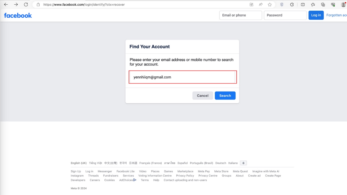 Cách mở khóa tài khoản facebook bị vô hiệu hóa: Kiểm tra tài khoản Fb còn đăng nhập trên thiết bị khác hay không